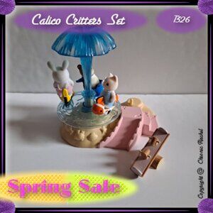 Baby Seaside Merry-Go-Round with 3 Figures and Teeter-Totter